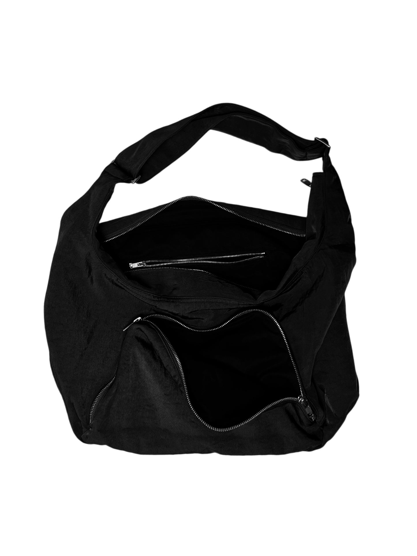 ARC Ⅱ / NYLON TWILL SHOULDER BAG in BLACK