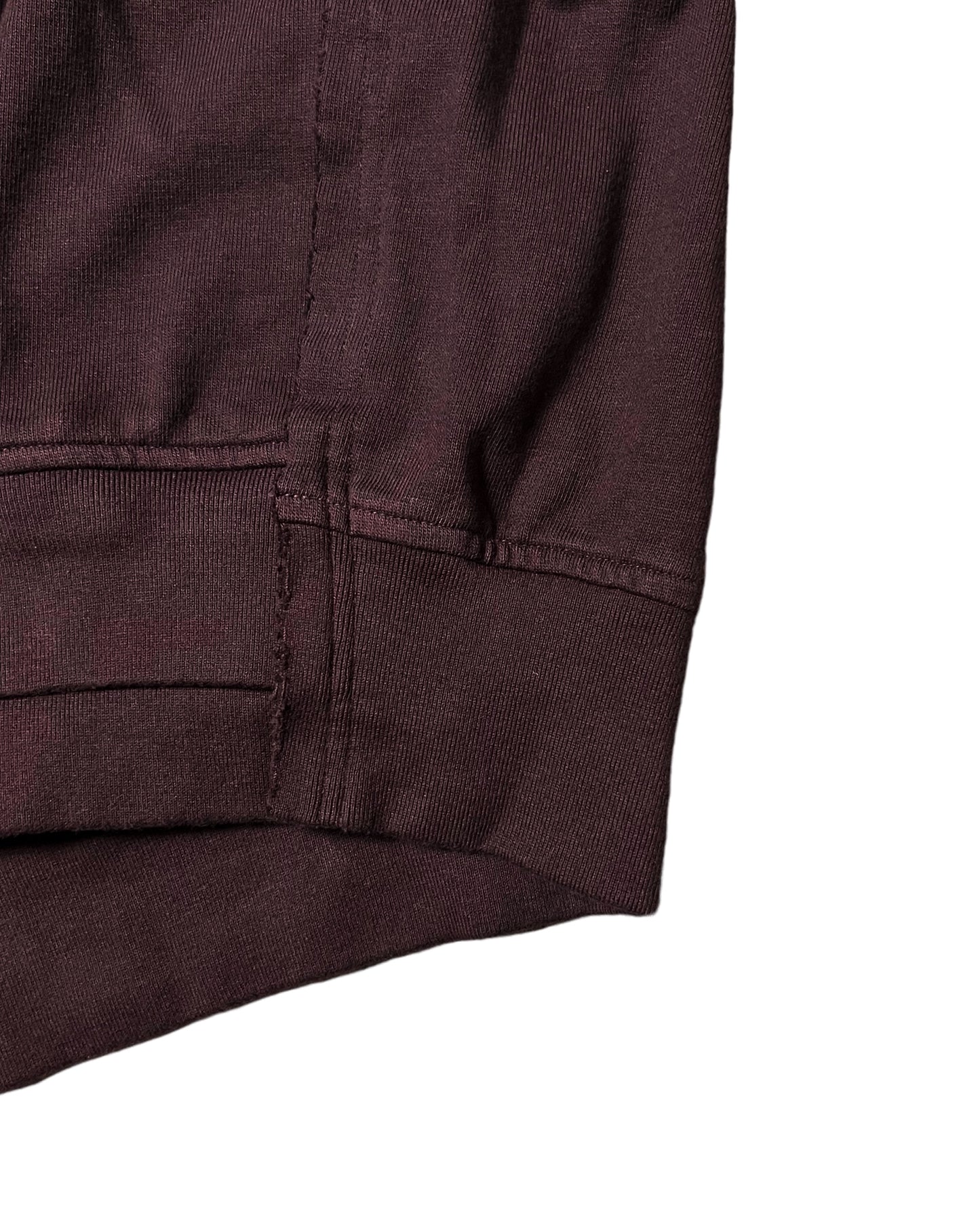 GARMENT DYED LOUNGE HOODIE in BROWN