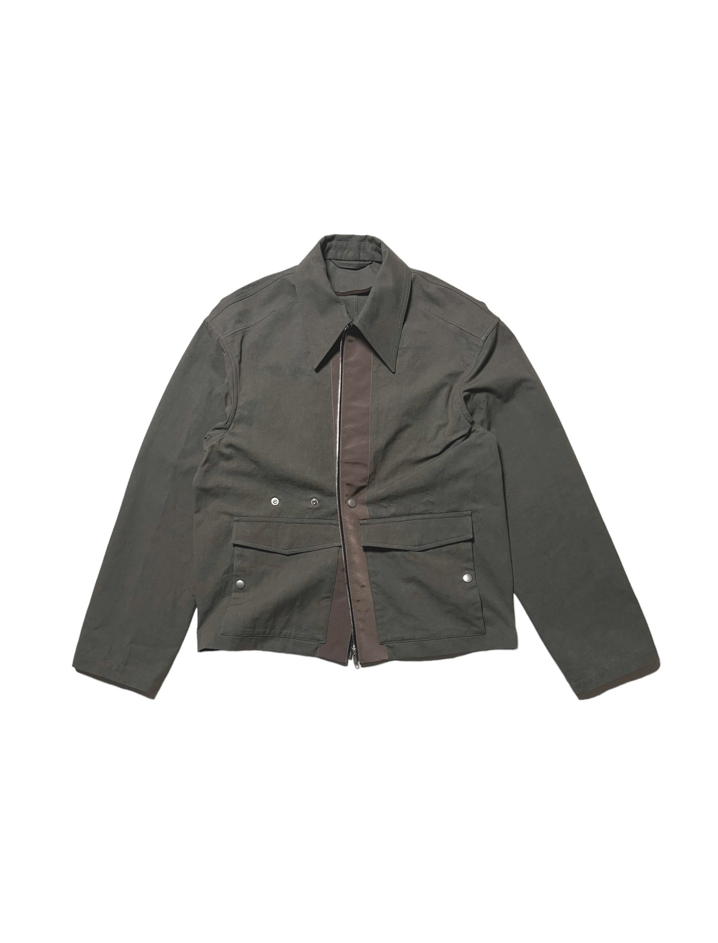 PERCY WORK BLOUSON in DULL GREY