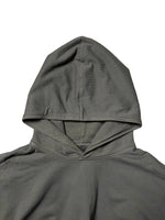 GARMENT DYED LOUNGE HOODIE in DULL GREY