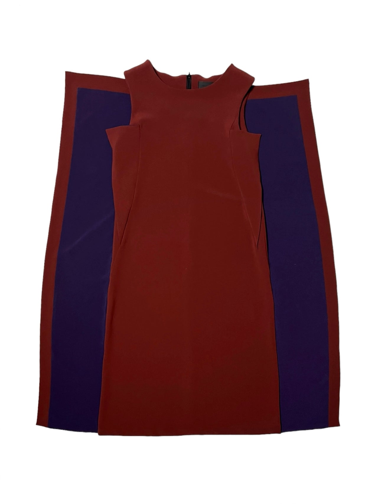 TURINA / FLAG DRESS in BORDEAUX【PREORDER】