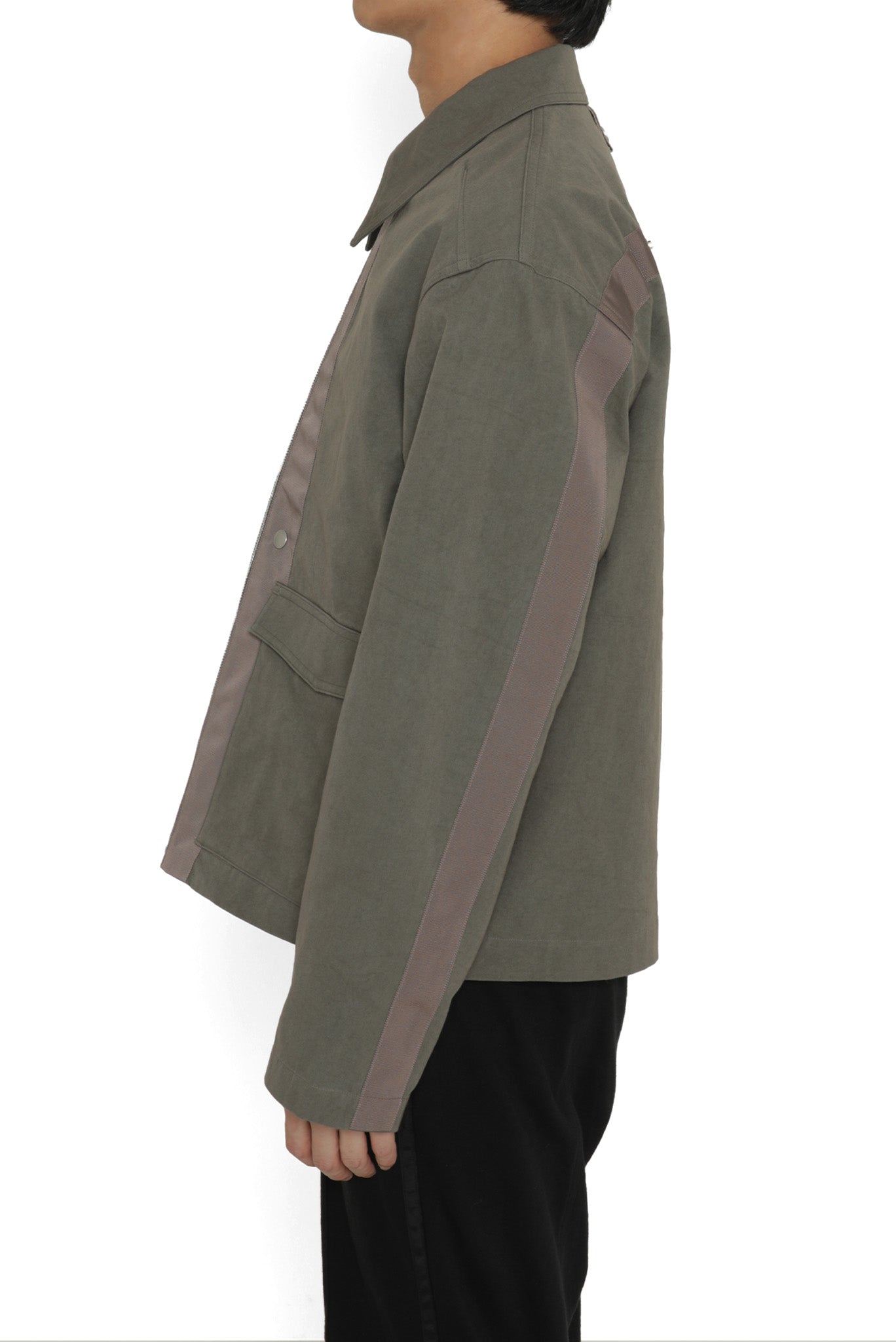 PERCY WORK BLOUSON in DULL GREY