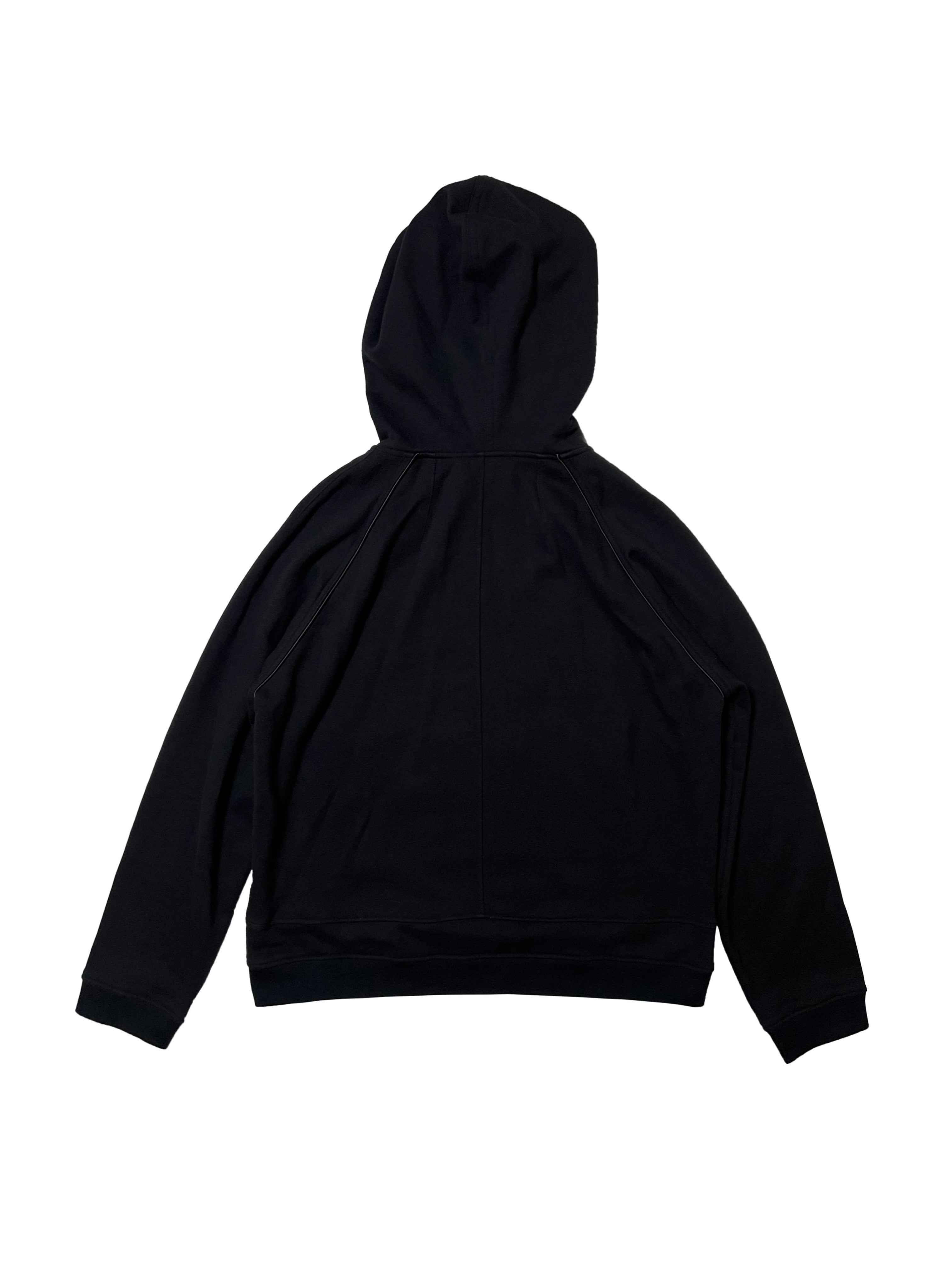 SAGITTAIRE COTTON CASHMERE LOUNGE HOODIE in BLACK / Hibiki