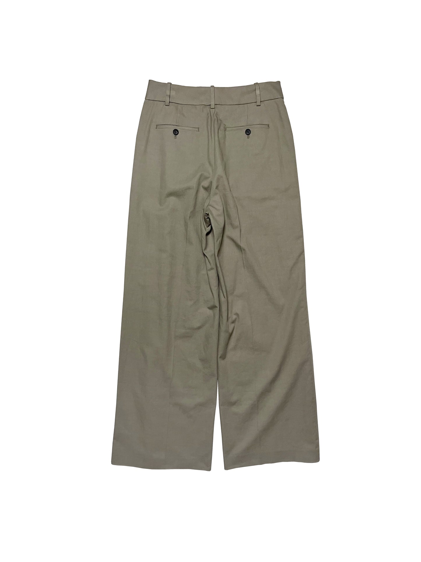 SCHEDAR ZIPPED TROUSERS in DUST