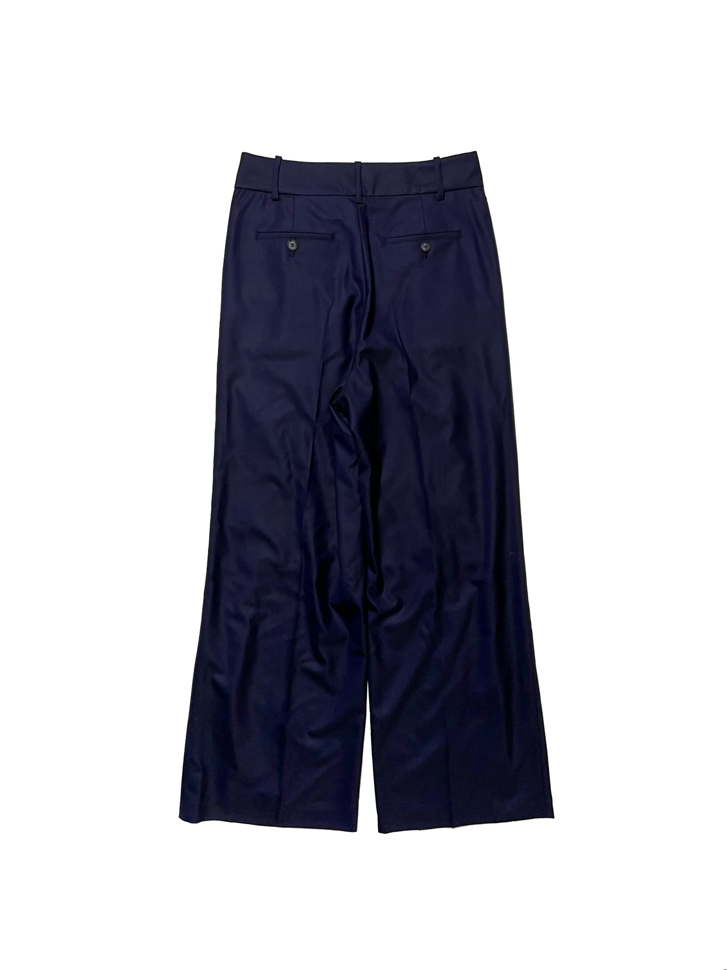 SCHEDAR ZIPPED TROUSERS in NAVY